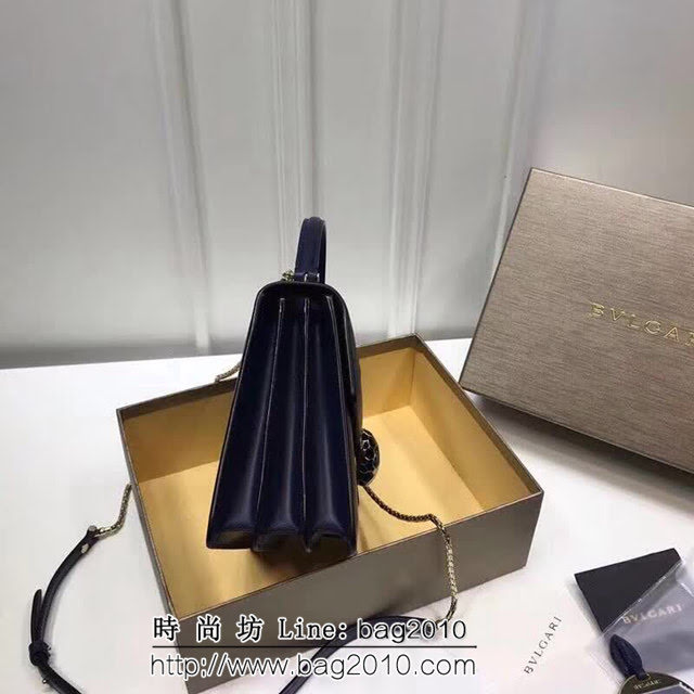 BVLGARI寶格麗 專櫃新款 蛇頭扣環 三層琺瑯蛇頭包 可手提肩背斜挎 B38329 FYD1350